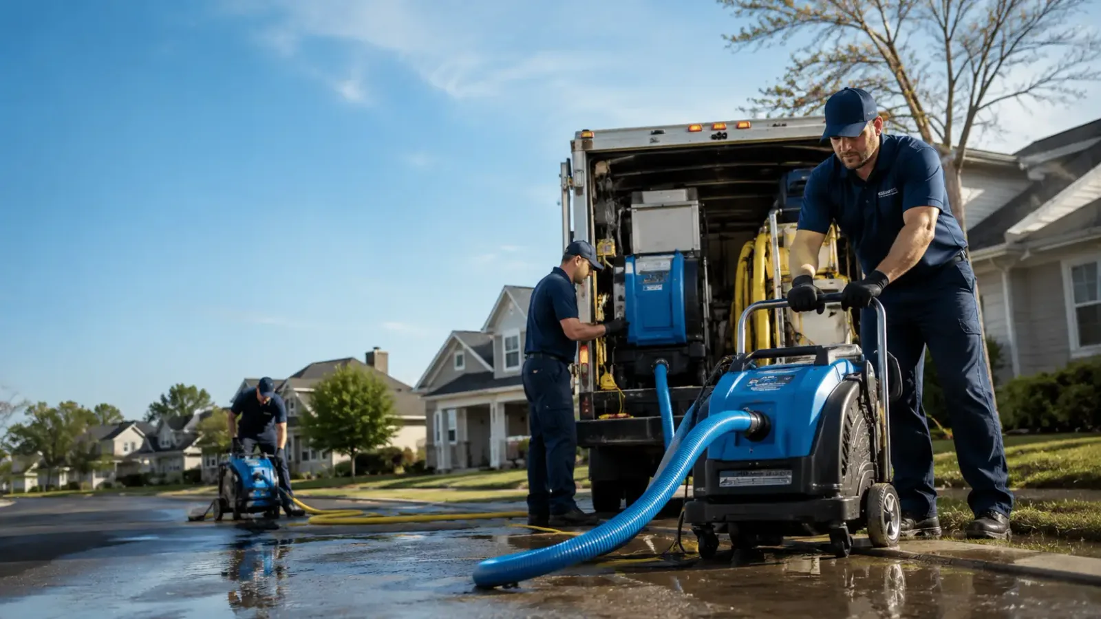 Flood Damage Cleanup in York Harbor, ME